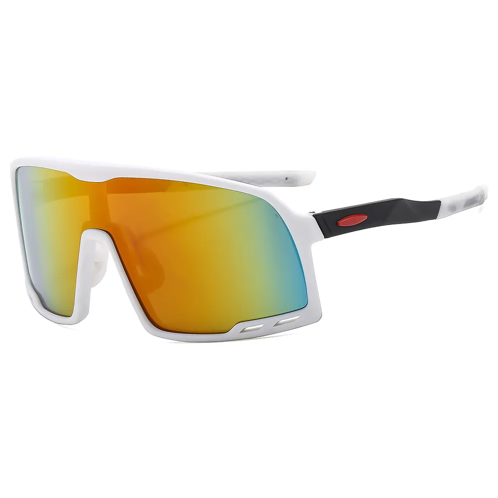 9321 Windproof One-Piece Goggles – Men's UV400 Cycling Sunglasses with Shield Lens, New Protective Outdoor Sports Eyewear